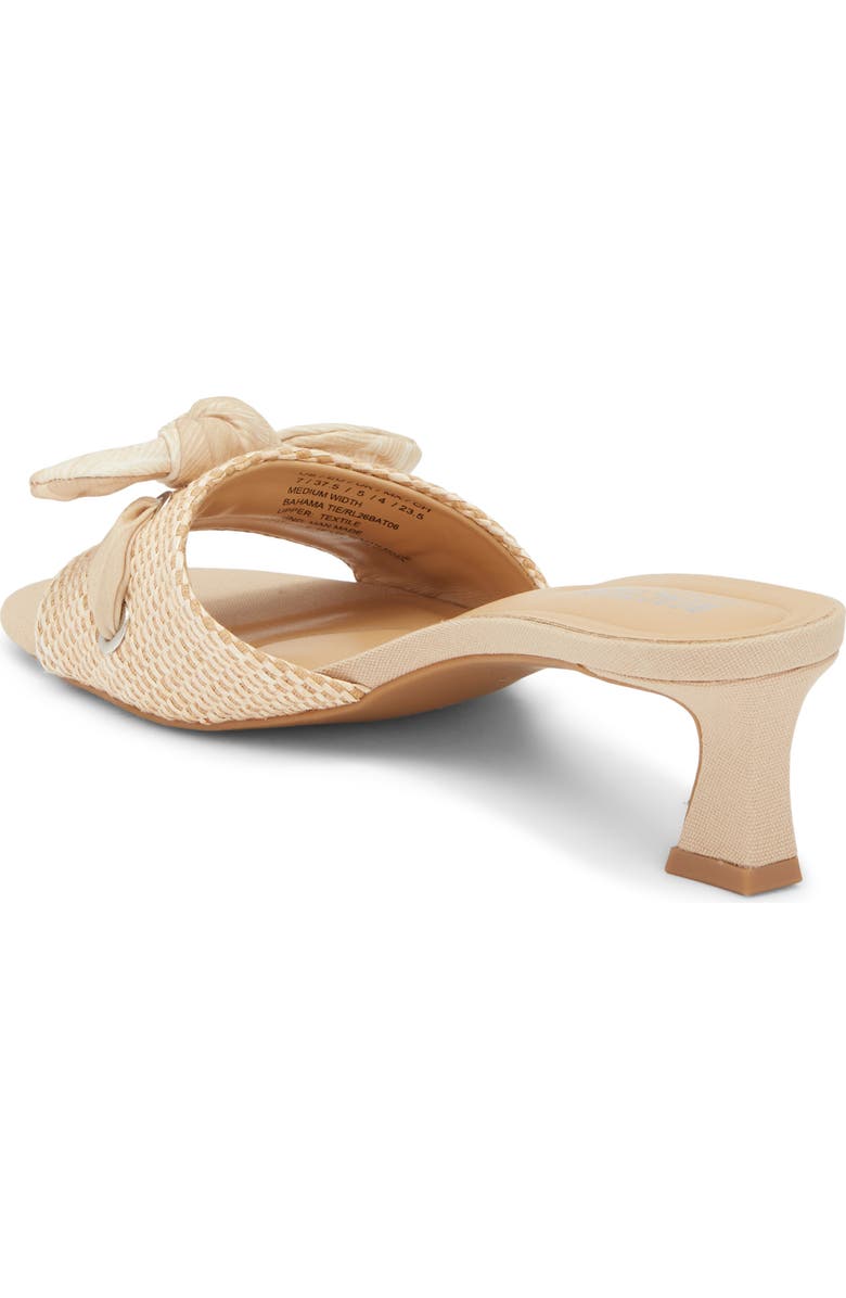 Reaction Kenneth Cole Bahama Tie Heel Sandal, Alternate, color, Natural/ Natural