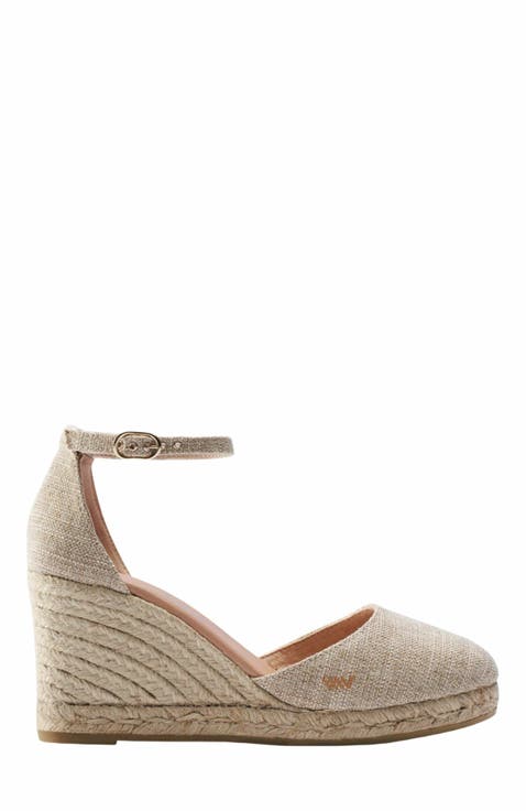 Estartit Canvas Espadrille Wedges