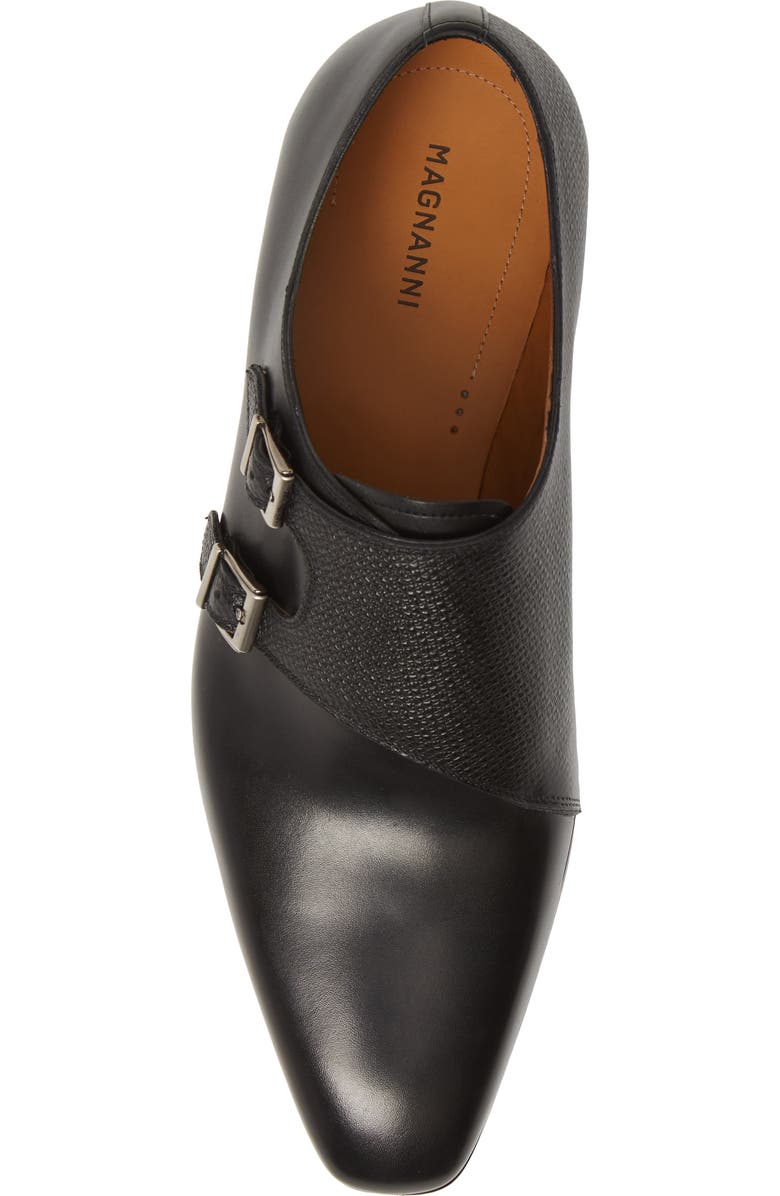 Magnanni Ezra Double Monk Strap Shoe, Alternate, color,