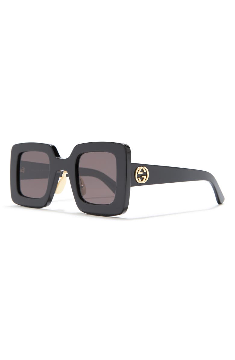 Gucci 46mm Square Sunglasses, Alternate, color,