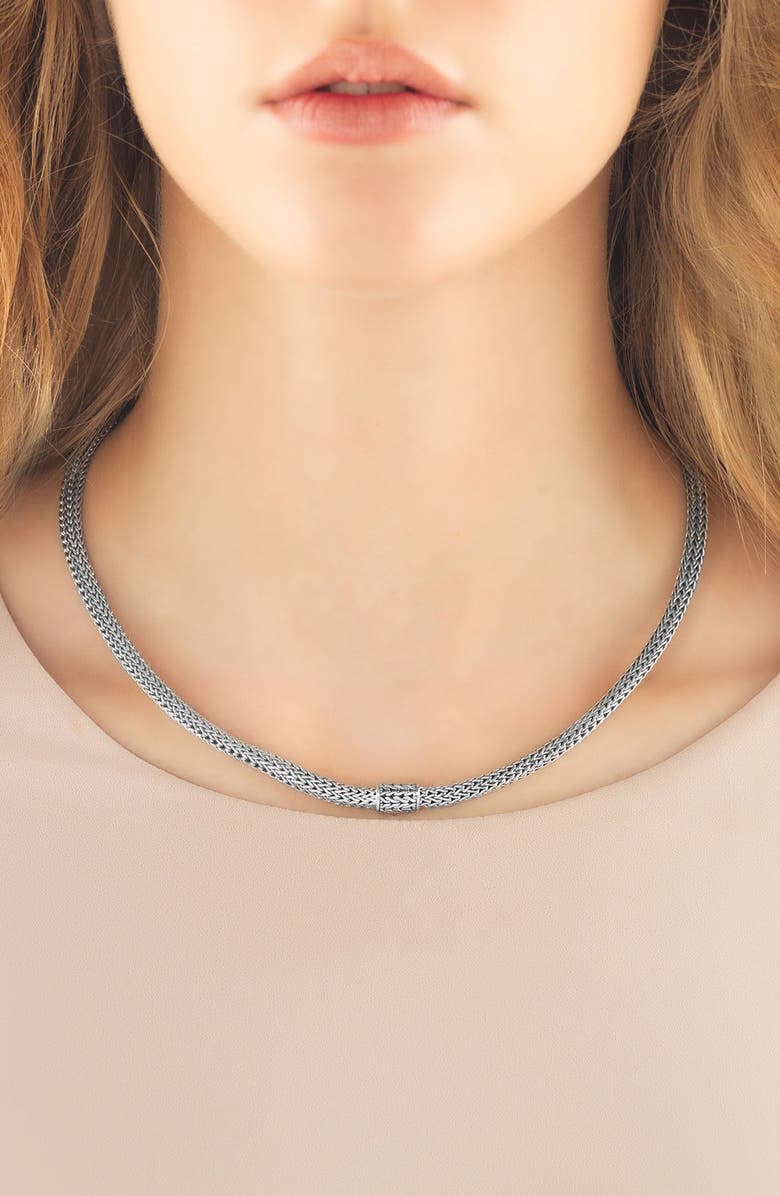 John Hardy Icon Necklace, Sterling Silver, 5mm, Alternate, color, Silver