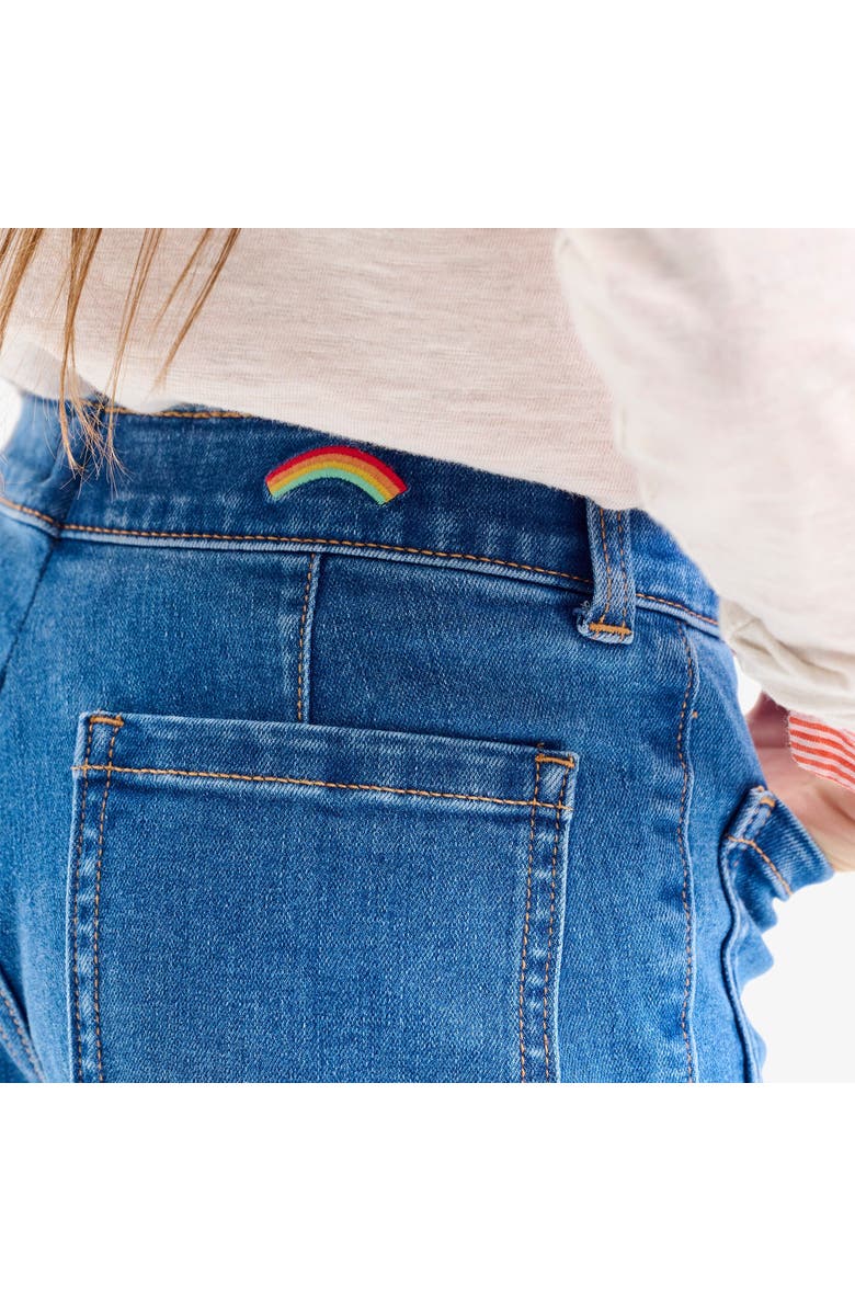 Primary Kids Patch Pocket Jean, Alternate, color, Classic Wash