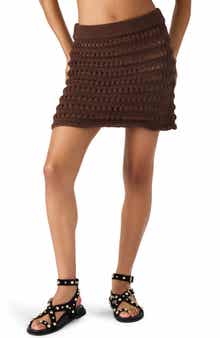 Steve Madden Crochet Miniskirt