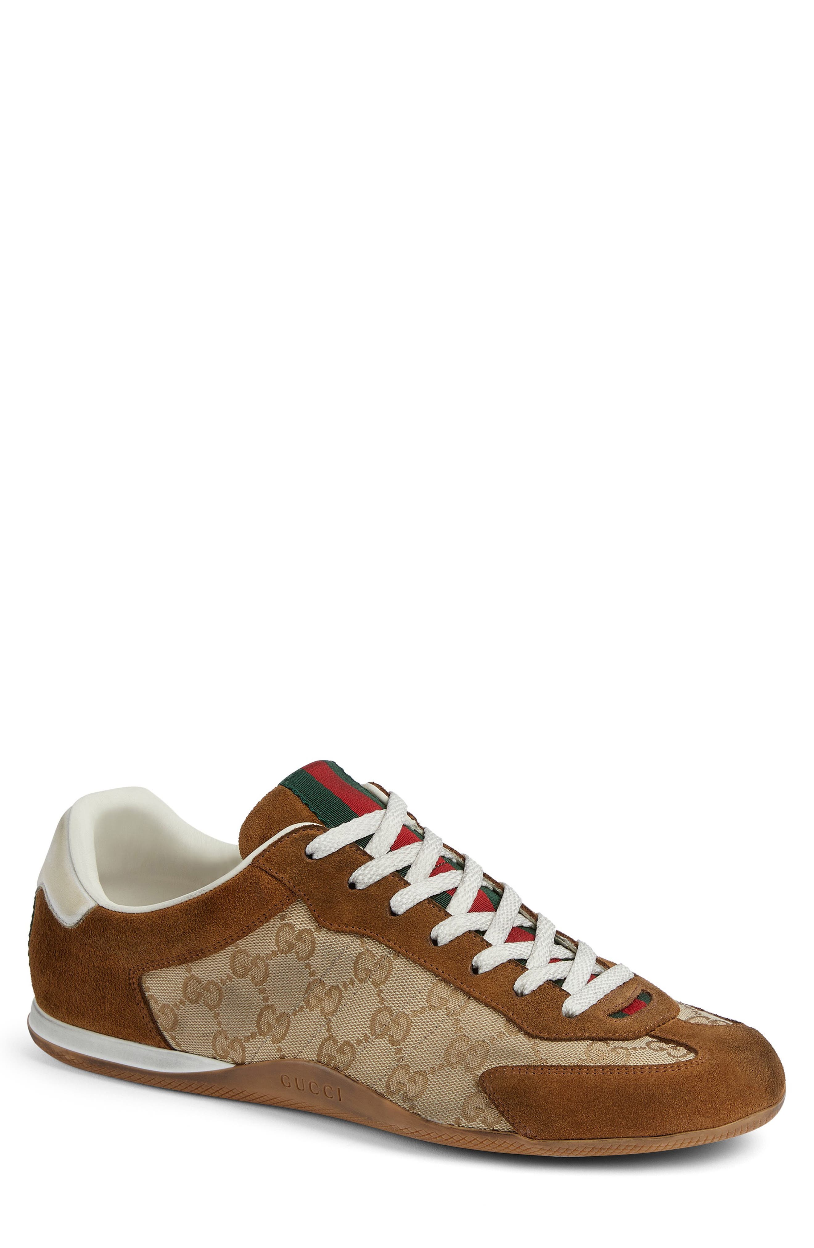 Gucci Elan Sneaker, Main, color, Brown
