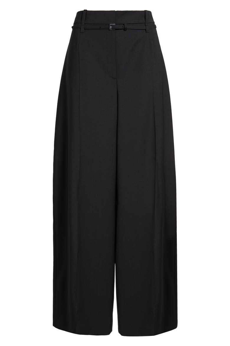 Tilda Wide Leg Pants, Alternate, color, BLACK