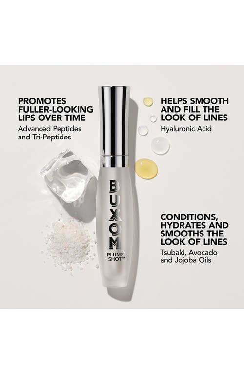 Buxom Plump Shot™ Peptides Lip Serum In Transparent