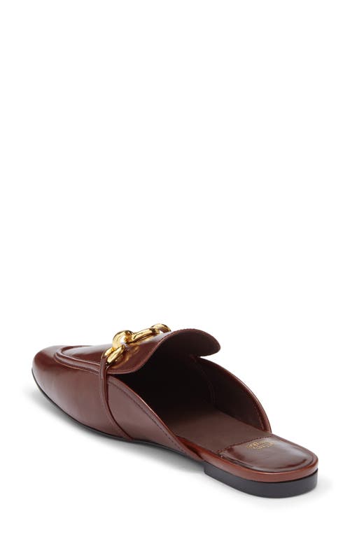 Jeffrey Campbell Clerk Bit Loafer Mule In Brown
