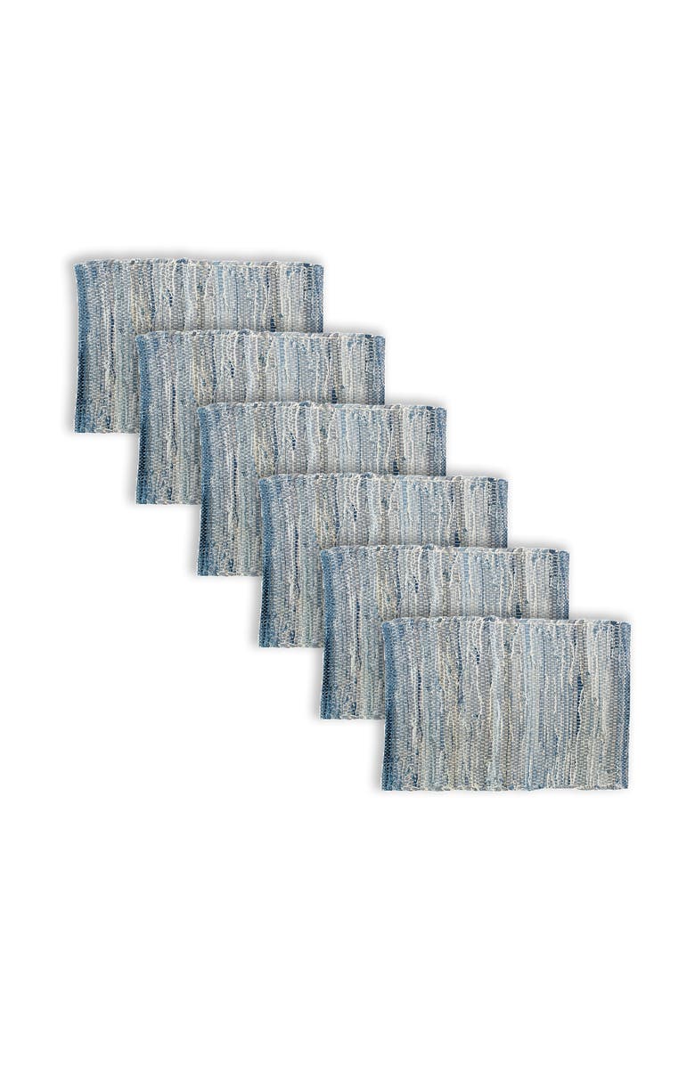 C&F Home Denim Rag Tabletop, Alternate, color, Blue