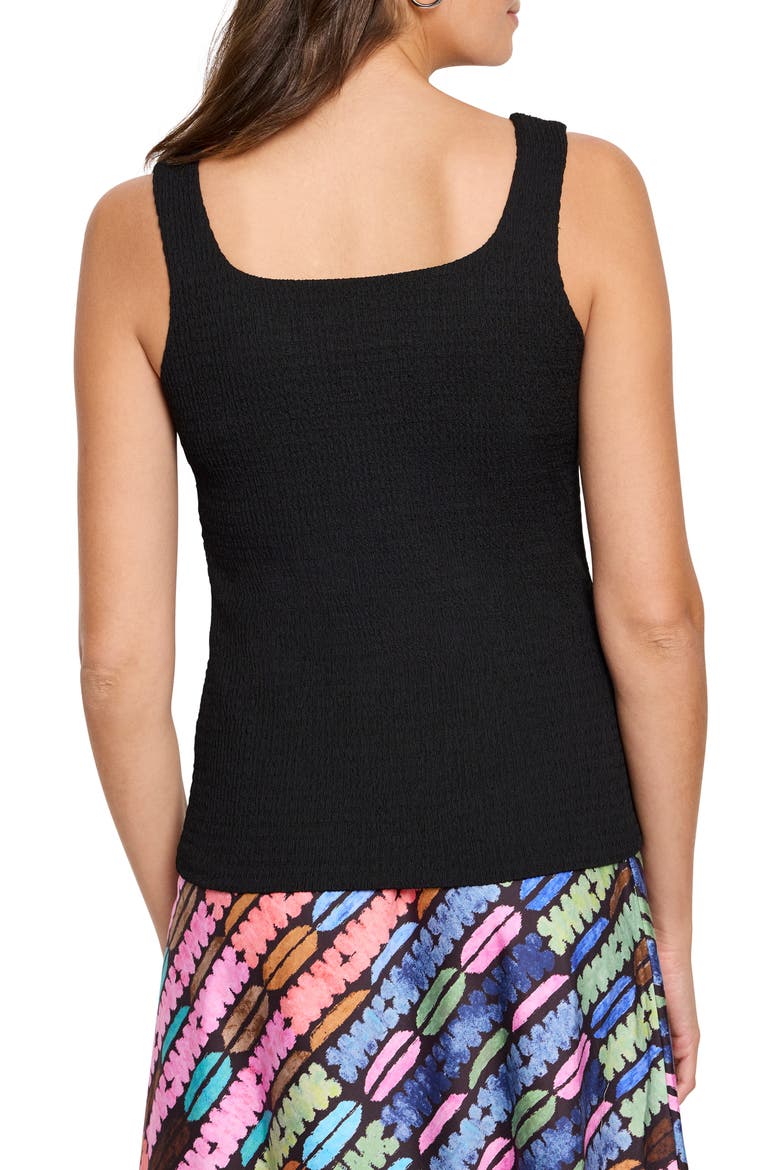 Bubble Knit Tank, Alternate, color, BLACK ONYX