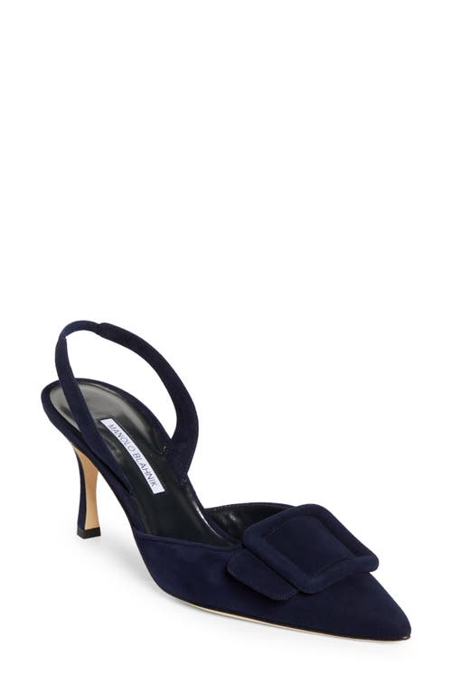 MANOLO BLAHNIK MANOLO BLAHNIK MAYSLI POINTED TOE SLINGBACK PUMP 