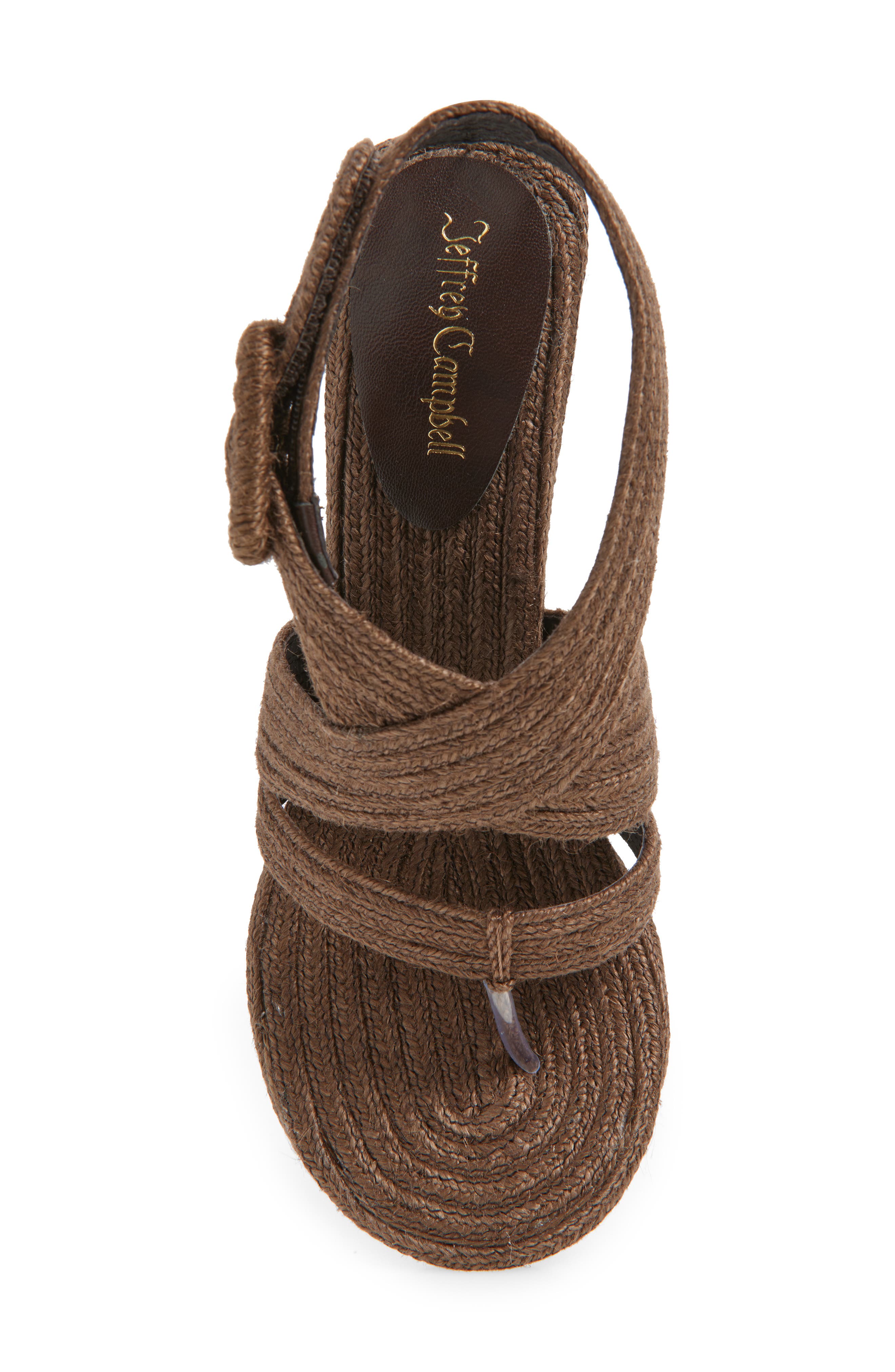 Boreal Raffia Sandal, Alternate, color, BROWN RAFFIA
