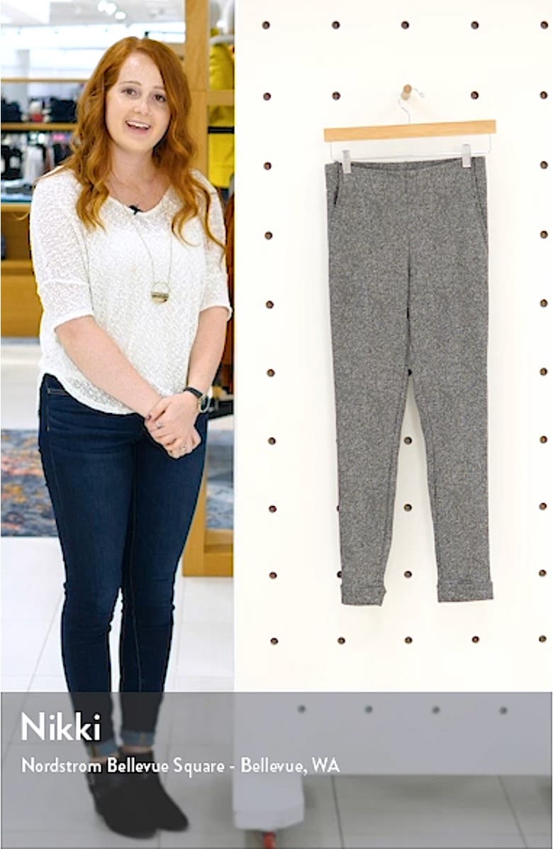 Cuff Tweed Leggings, sales video thumbnail