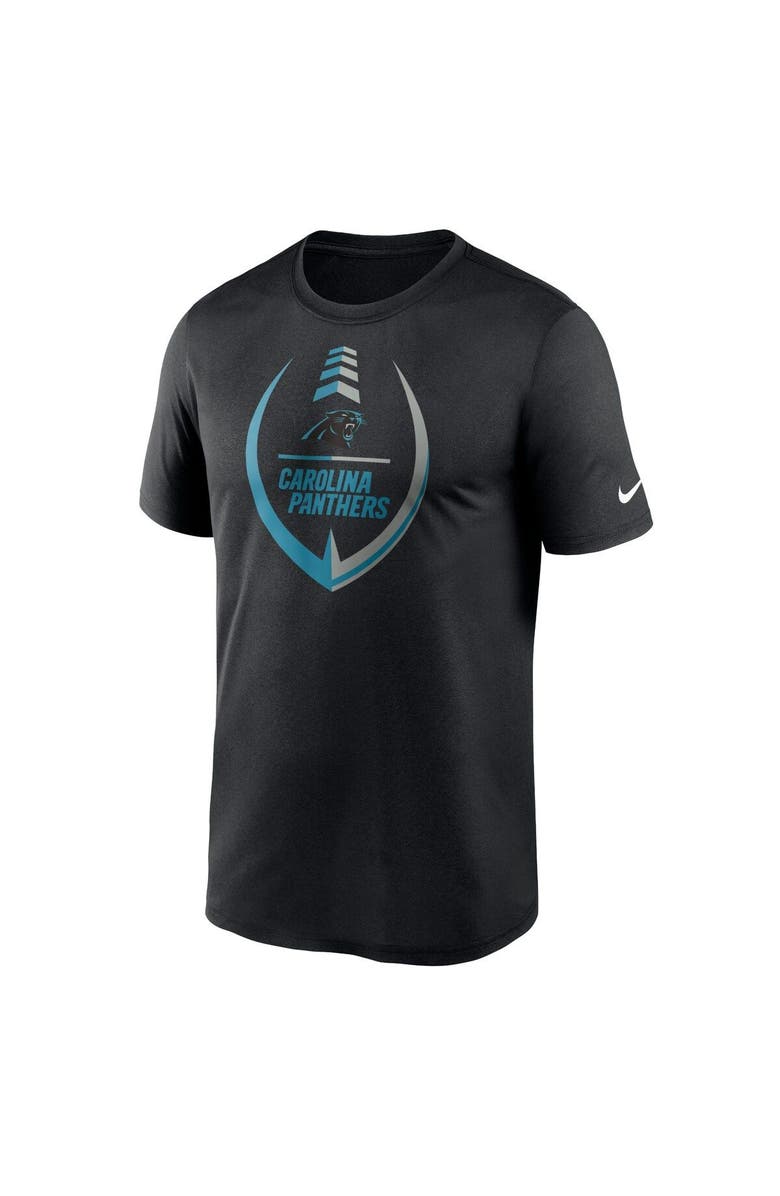 Nike Men's Nike Black Carolina Panthers Icon Legend Performance T-Shirt, Alternate, color,