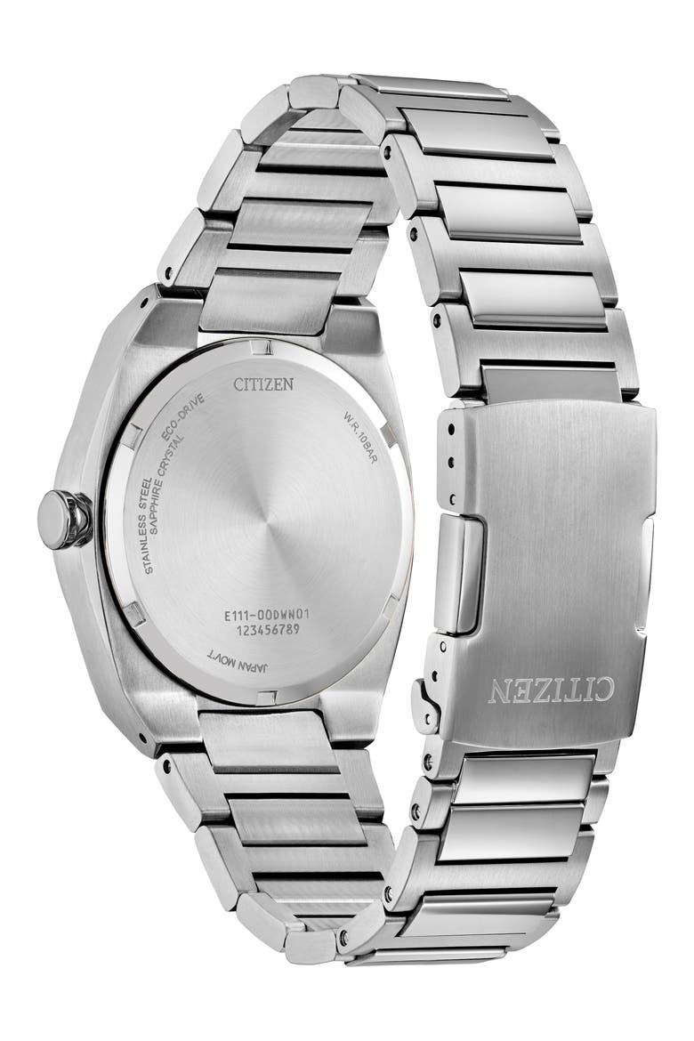 Sport Luxury Integrated Bracelet Watch, 40mm, Alternate, color, SILVER-TONE