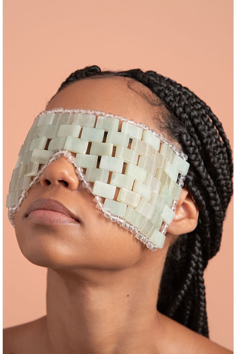 Jade Eye Mask, Alternate, color, JADE