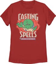 Minions & Monsters Junior's Casting Spells Short Sleeve Graphic T-Shirt