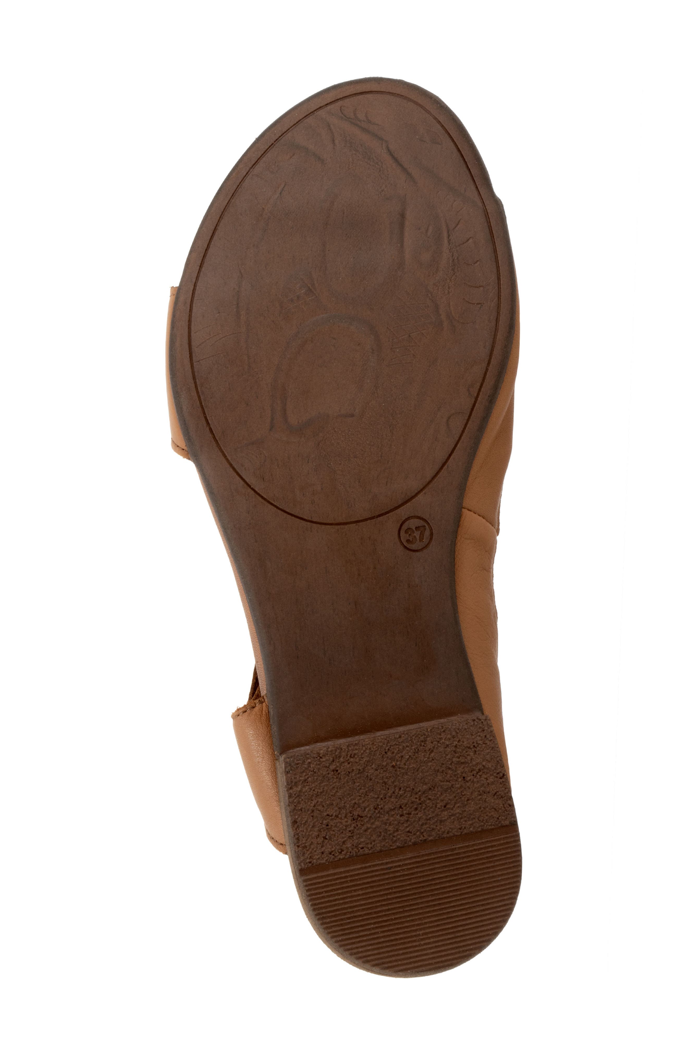 Bueno Tessie Toe Loop Sandal, Alternate, color, Walnut