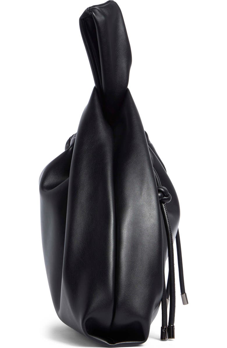 BCBG Corded Drawstring Bag, Alternate, color, Black