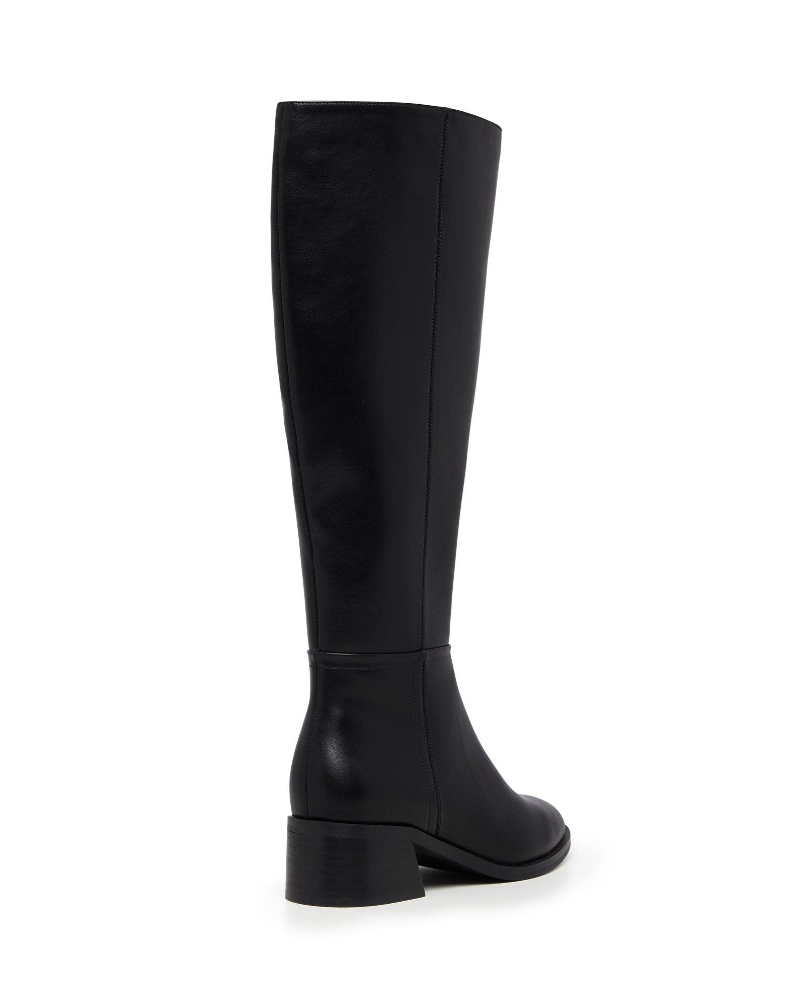 Therapy Australia Neva Knee-High Boot, Alternate, color, Black Smooth Pu