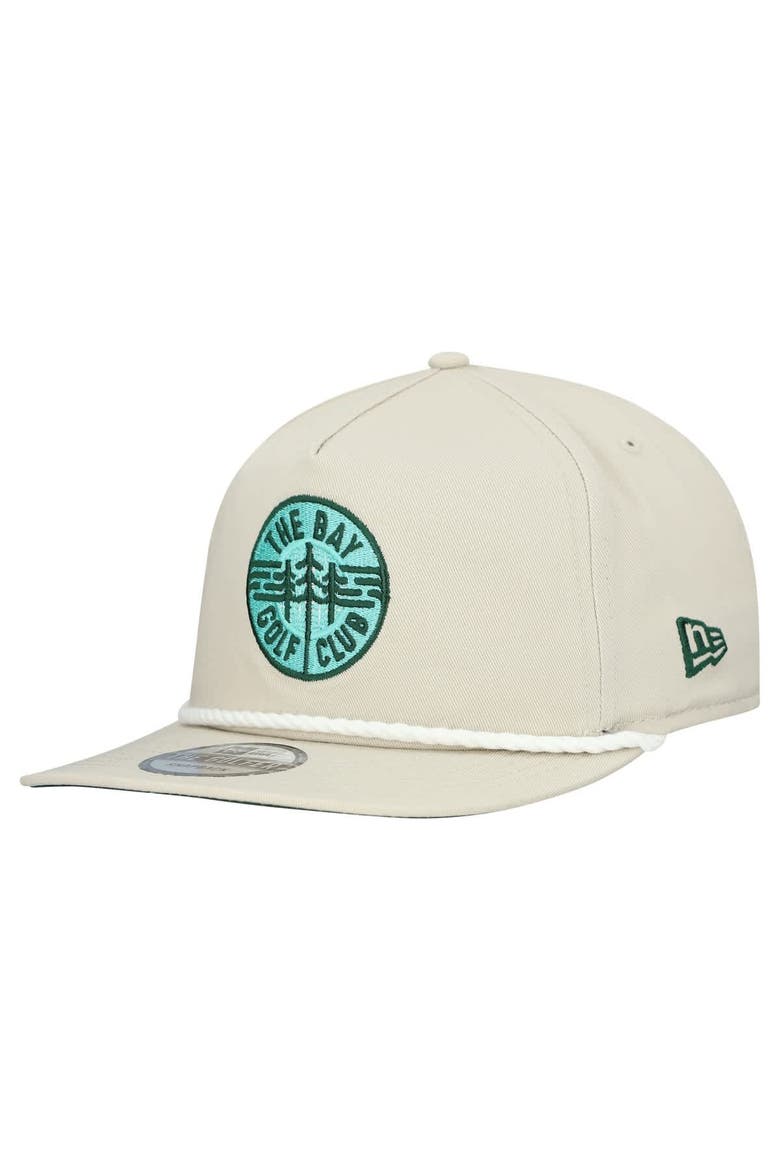 Men's New Era  Stone The Bay Golf Club Adjustable Golfer Hat, Alternate, color, Stone