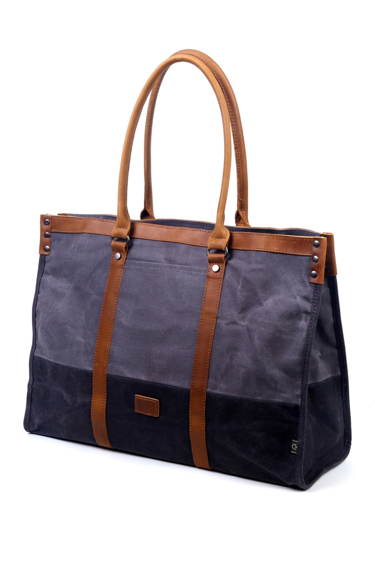 THE SAME DIRECTION Stone Creek Waxed Canvas Tote Bag, Alternate, color, 