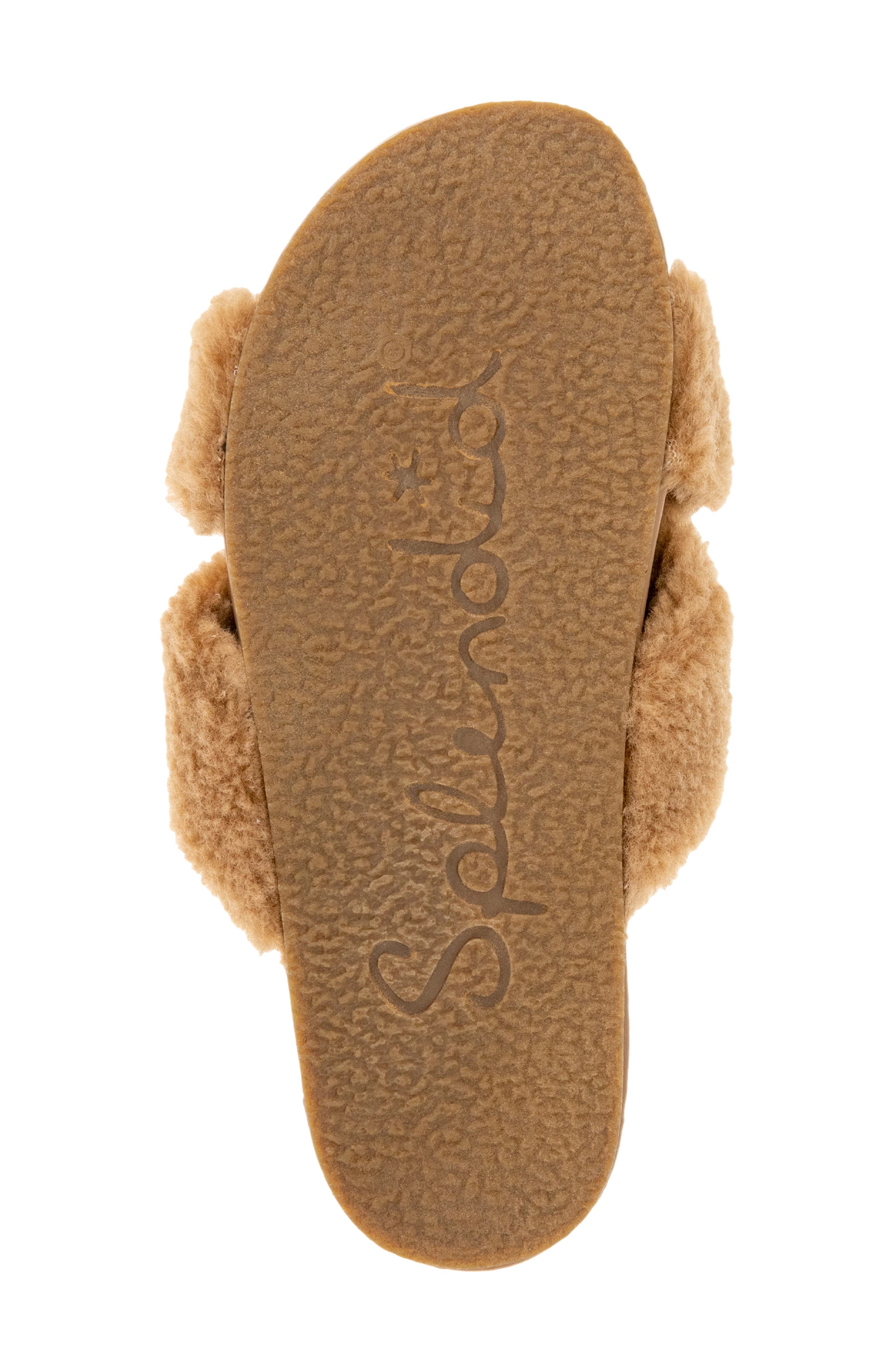 Splendid Rozi Faux Shearling Slide Sandal, Alternate, color, 