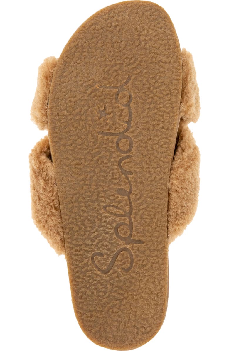 Splendid Rozi Faux Shearling Slide Sandal, Alternate, color,