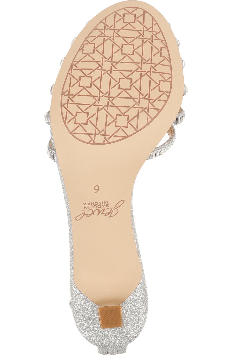 Jewel Badgley Mischka Ocean Kitten Heel Sandal, Alternate, color,