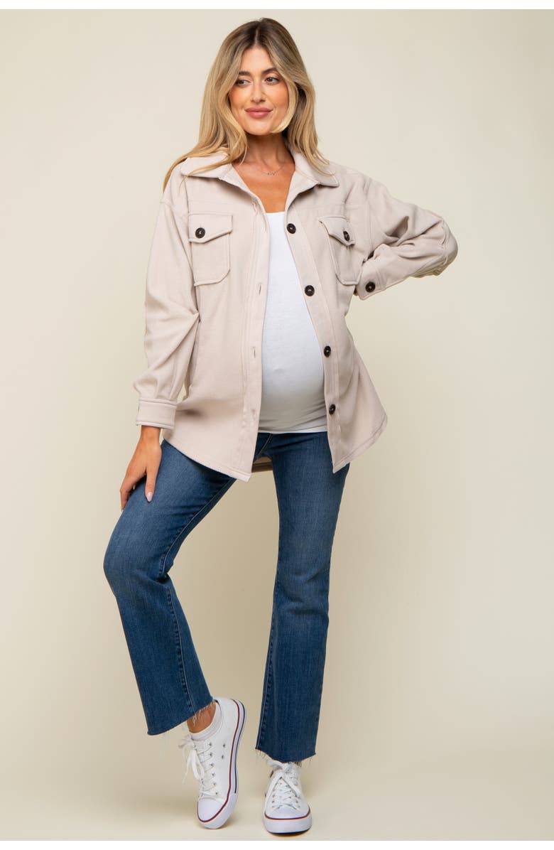 PinkBlush Fleece Double Front Pocket Jacket, Alternate, color, 