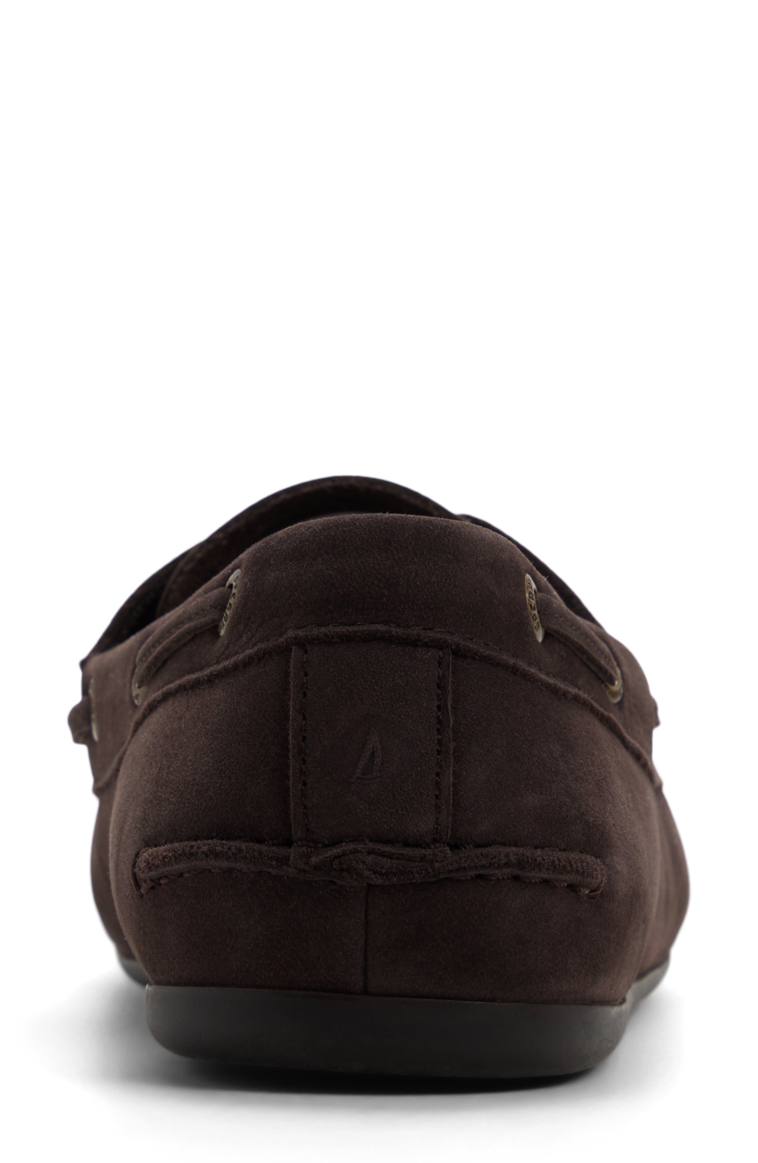 Sperry Slim Boat Shoe, Alternate, color, Dark Brown