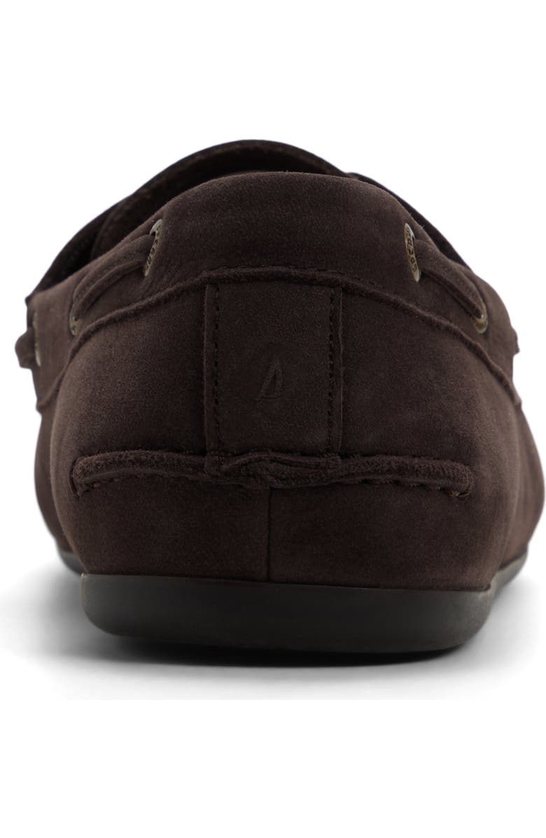 Sperry Slim Boat Shoe, Alternate, color, Dark Brown