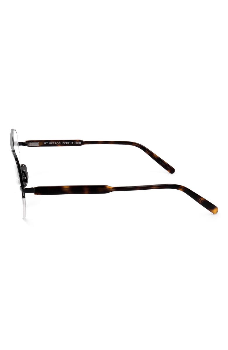 SUPER by RETROSUPERFUTURE<sup>®</sup> 57mm Round Optical Glasses, Alternate, color, Black