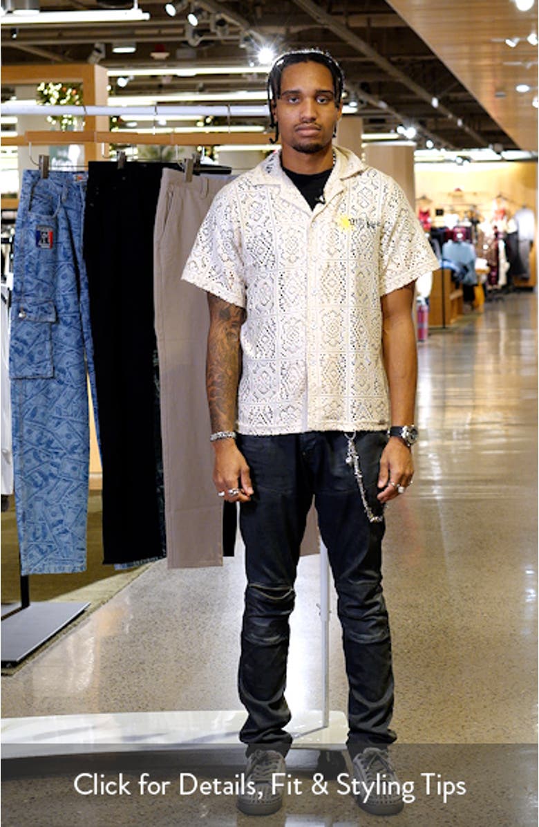 Solar Crochet Camp Shirt, sales video thumbnail