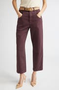 Eleventy Crop Straight Leg Jeans
