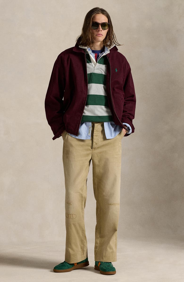 Polo Ralph Lauren The Iconic Rugby Shirt, Alternate, color, 