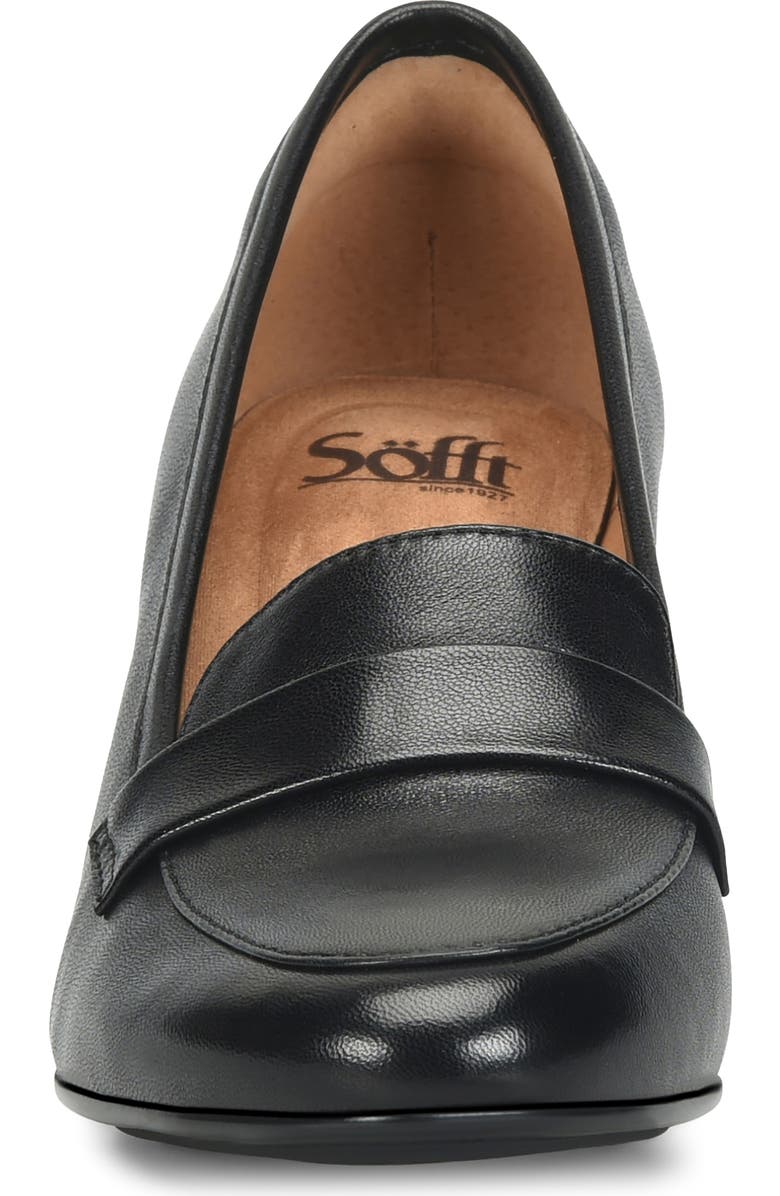 Söfft Amsterdam Loafer Pump, Alternate, color, Black