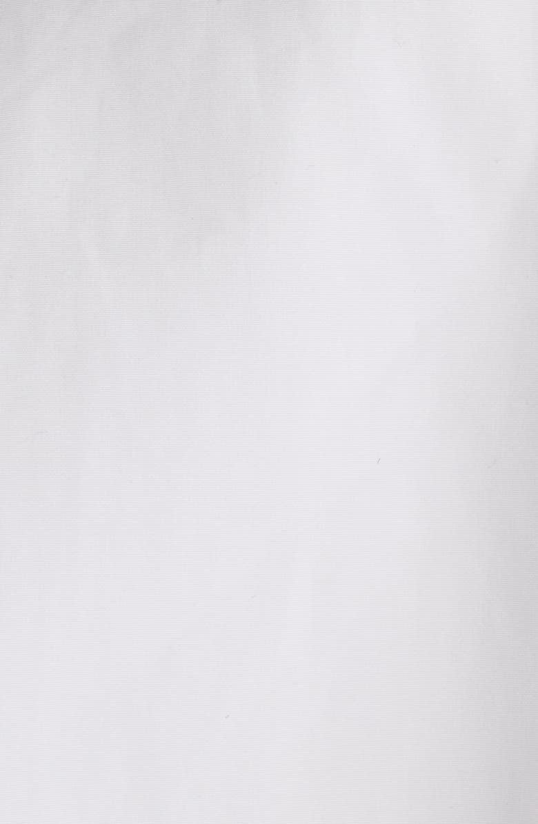 Givenchy Oversize Short Sleeve Cotton Poplin Button-Up Shirt, Alternate, color, White