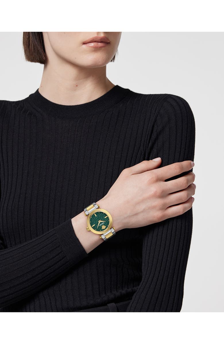 Versace Greek Bracelet Watch, 35mm, Alternate, color,