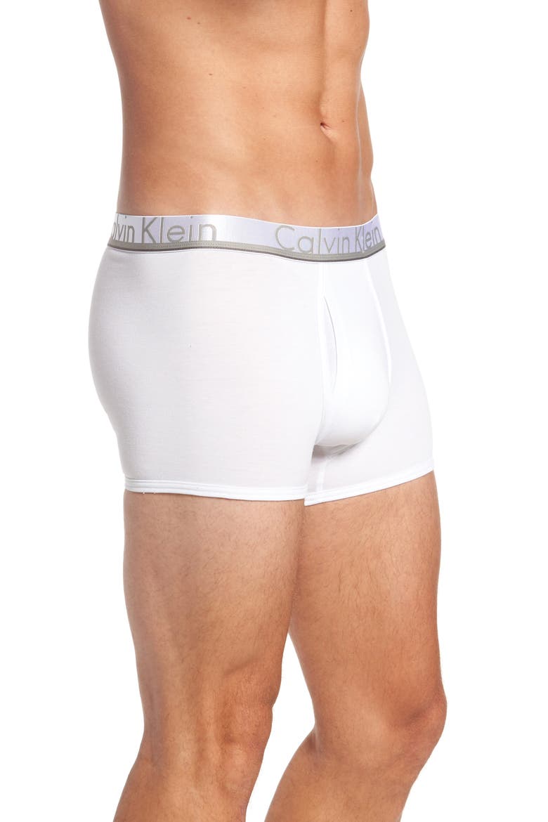 3-Pack Comfort Microfiber Trunks, Alternate, color, WHITE