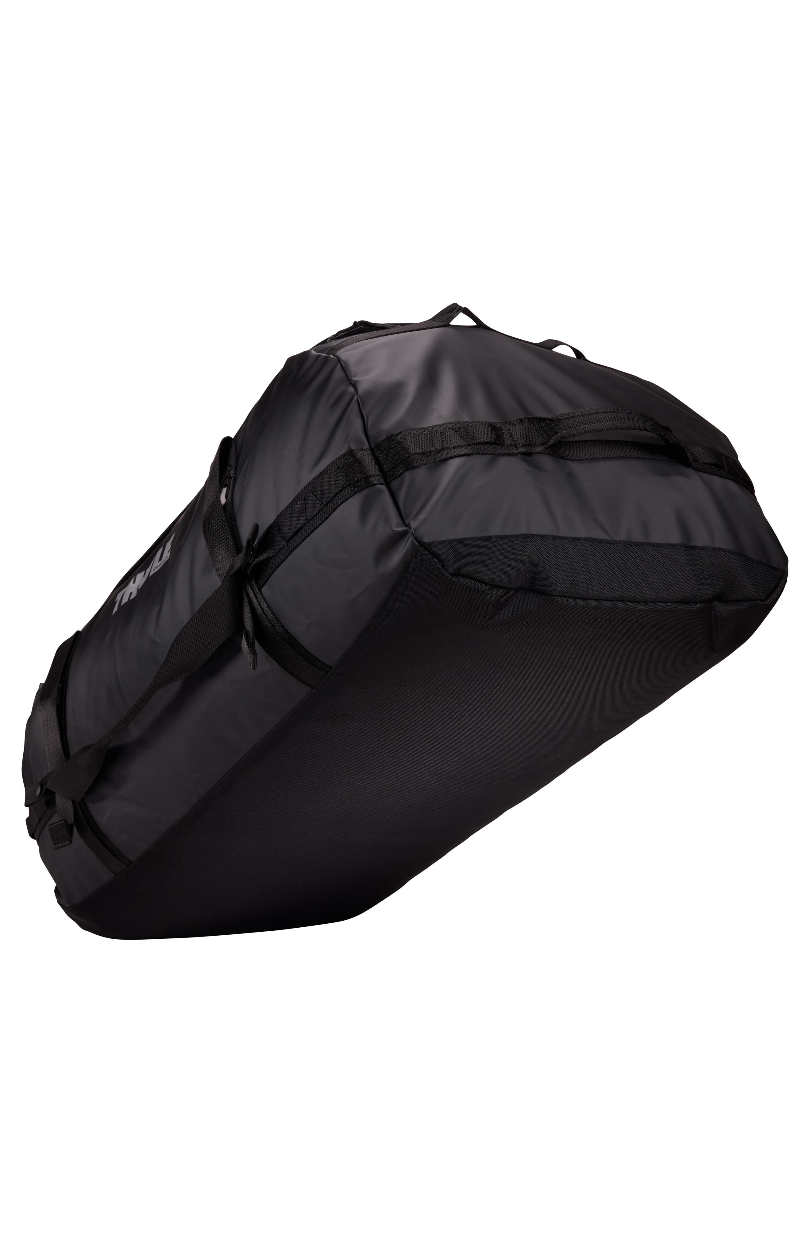 Thule Chasm 130-Liter Convertible Duffle Bag, Alternate, color, Black