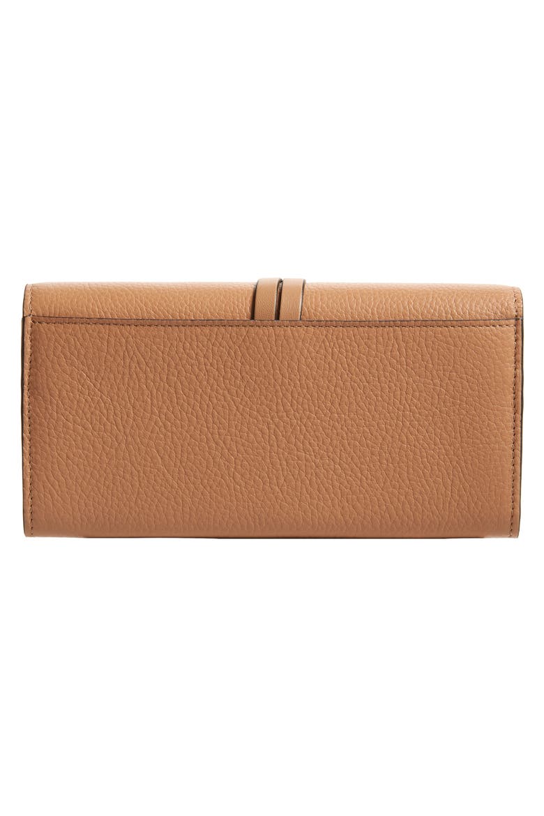 Alphabet Leather Wallet, Alternate, color, 28N CEMENT BROWN