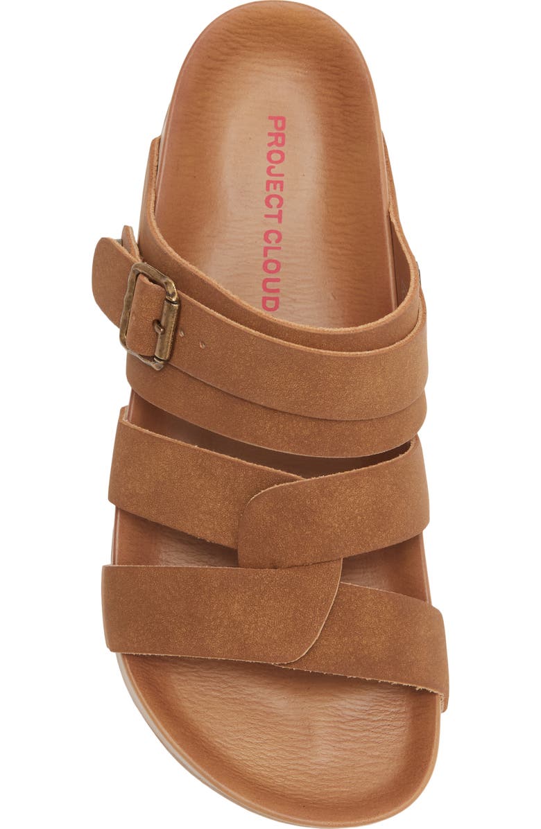 Project Cloud Kids' Palace Slide Sandal, Alternate, color, Sienna