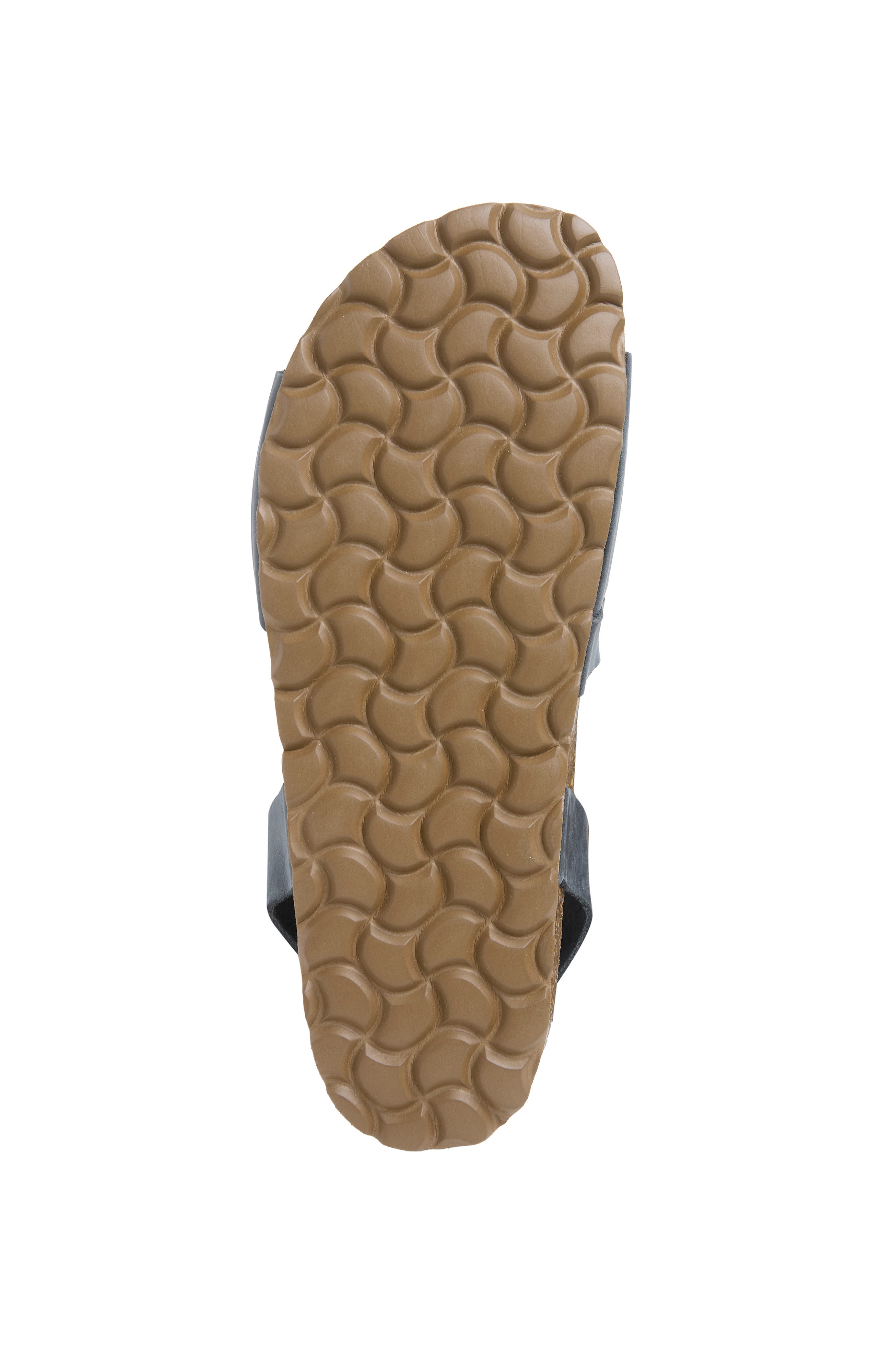 Celtic & Co. Aysmetric Strap Sandal, Alternate, color, Navy