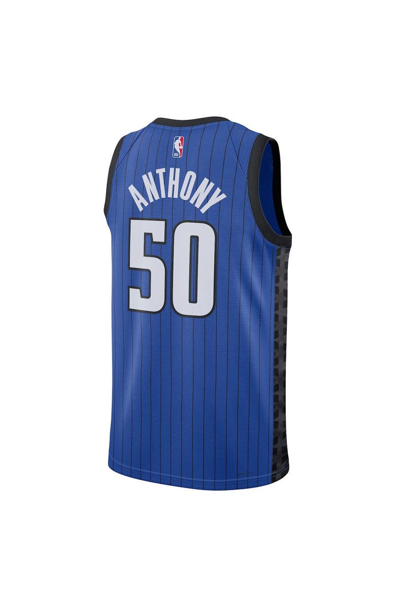 Jordan Brand Unisex Jordan Brand Cole Anthony Blue Orlando Magic Swingman Jersey - Statement Edition, Alternate, color, 