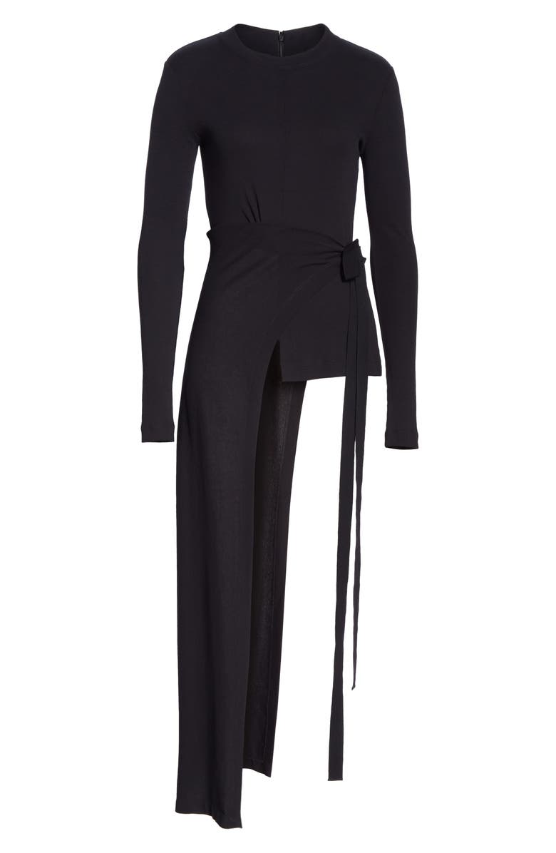 Rosetta Getty Apron Wrap Top, Alternate, color, 