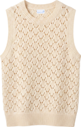 Cartolina Lou Pointelle Knit Shell Tank