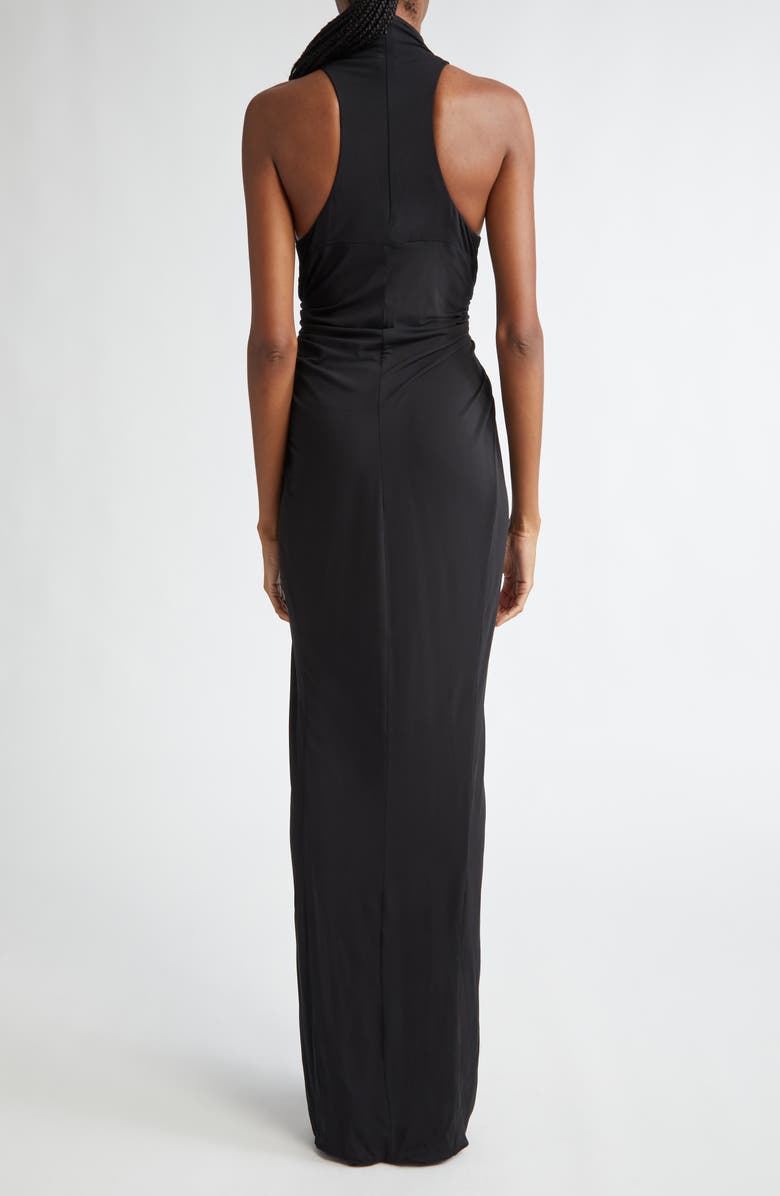 Alaïa Draped Jersey Dress, Alternate, color,