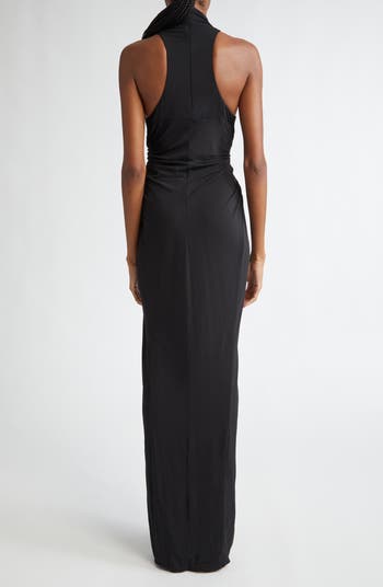 スカート Alaia Long Draped Jersey Dress Alaïa Draped Jersey Dress | Nordstrom