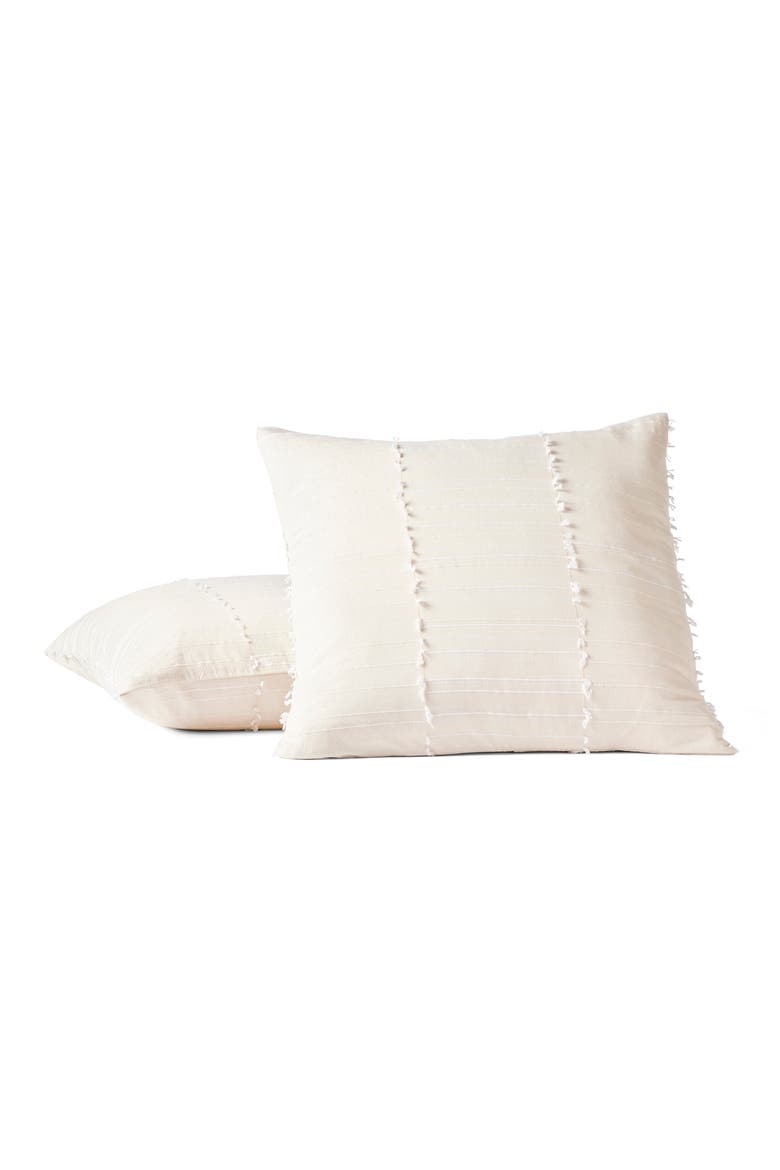 Precita Organic Cotton Pillow Cover, Main, color, UNDYED/ ALPINE WHITE