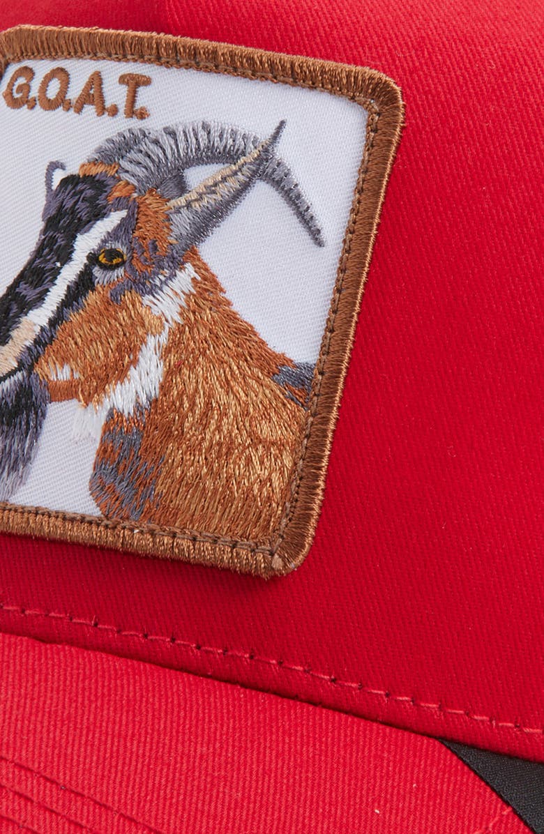 Goorin Bros. GOAT Trucker Hat, Alternate, color, Red